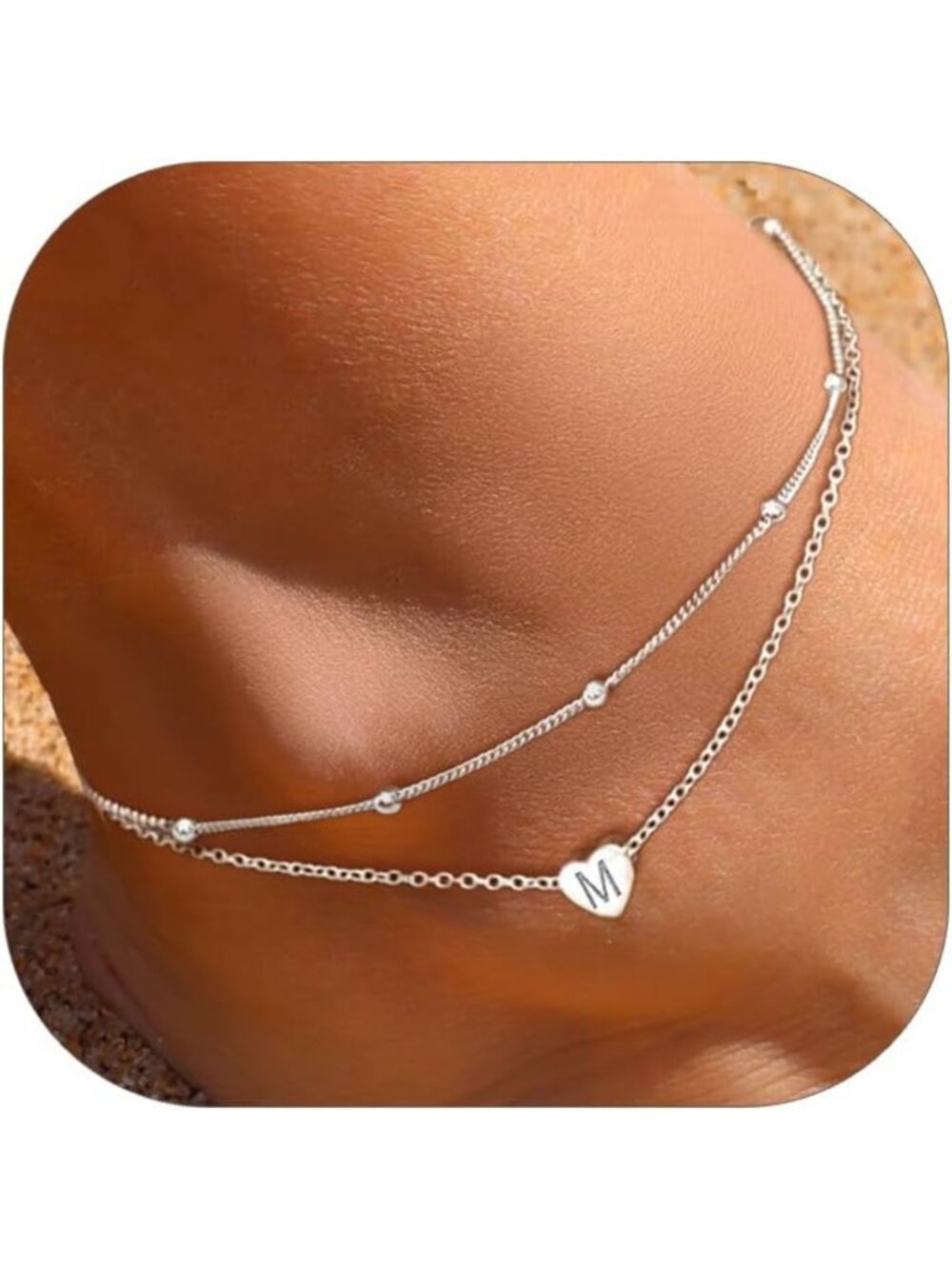 Stylish 925 Sterling Silver Anklets for Women | Elegant Ankle Bracelets